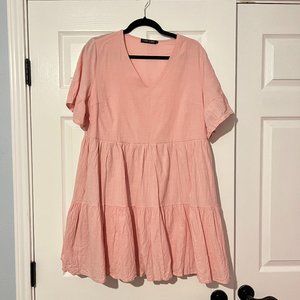 Peach Size L Dress